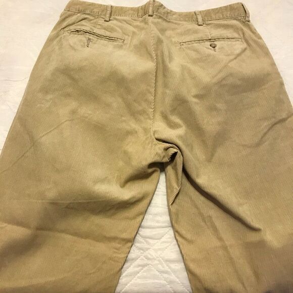 Polo by Ralph Lauren 100% cotton tan corduroy pants 34X30 - Picture 5 of 5